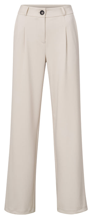 Yaya- Jersey Trousers - Light Grey