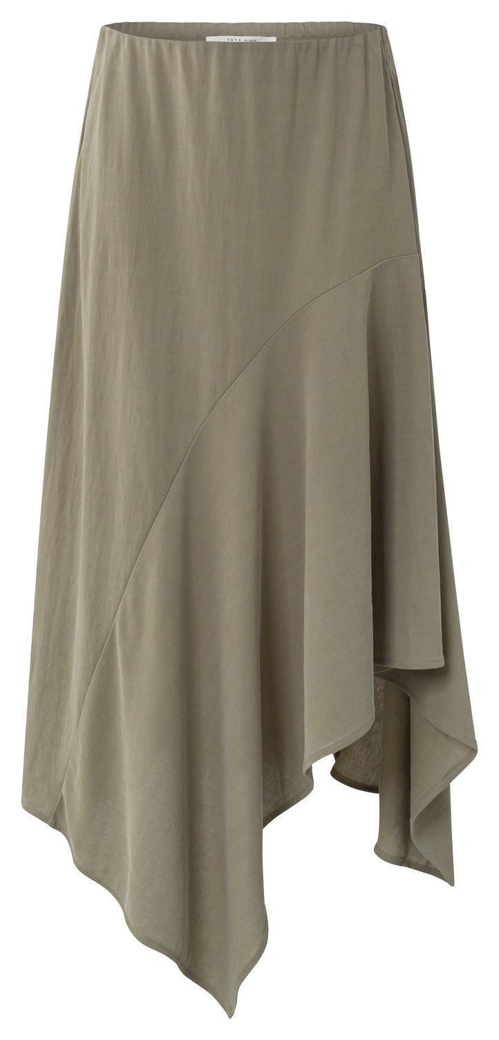 Asymetrical Midi Skirt