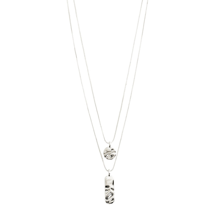 BLINK 2-in-1 Necklace Silver