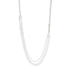 BLINK Crystal Necklace- SILVER
