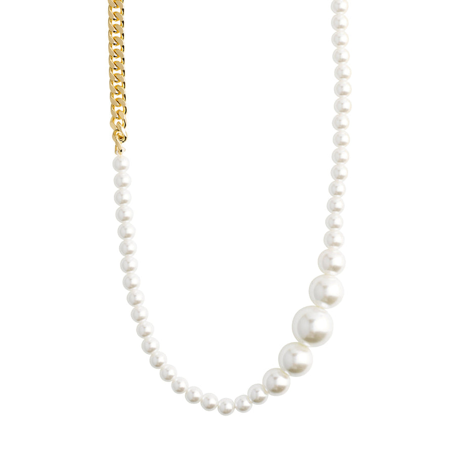 BEAT Pearl Necklace Gold