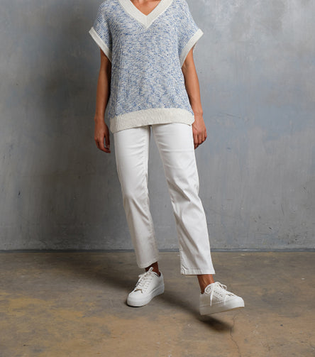 Cropped Trousers - Sugar Swizzle