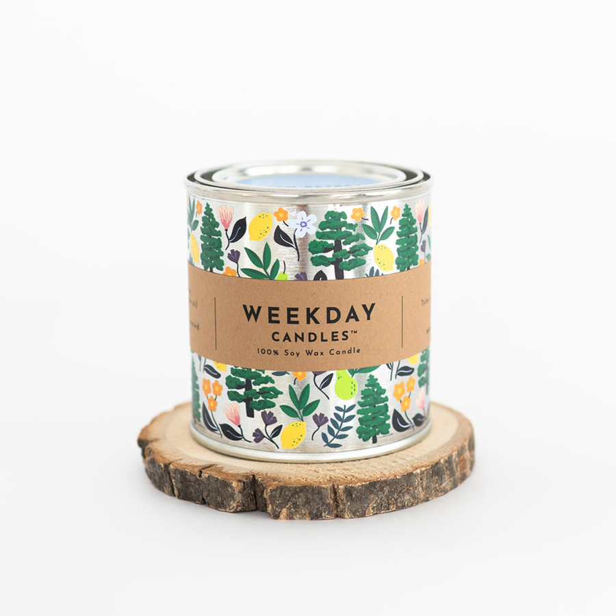 Weekday Candles - Paint Tin Candle | Home Decor | Urban Retreat | Eco-Friendly