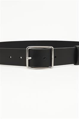 Black Leather Belt