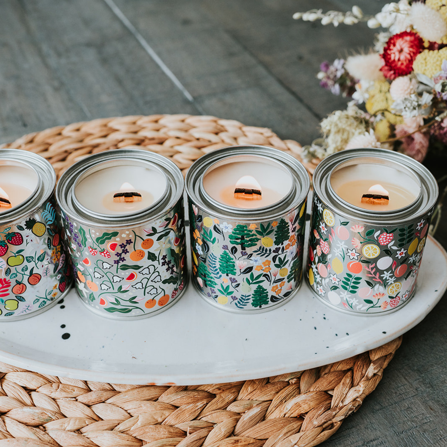 Weekday Candles - Paint Tin Candle | Orchard | Home Decor | Eco-Friendly