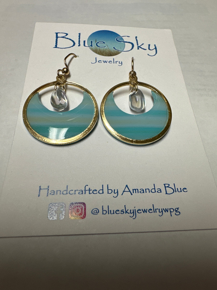 Blue Moon Earrings