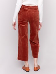 Corduroy Cropped Flare Pant