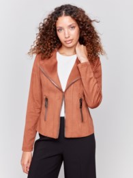 Vintage Faux Leather Perfecto Jacket