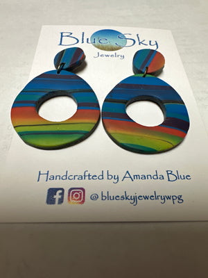 Blue Horizon Earrings