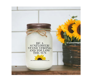 BE A SUNFLOWER Candle