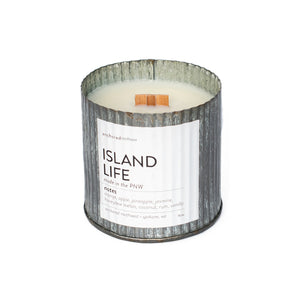 Island Life Wood Wick Candle 10 0z