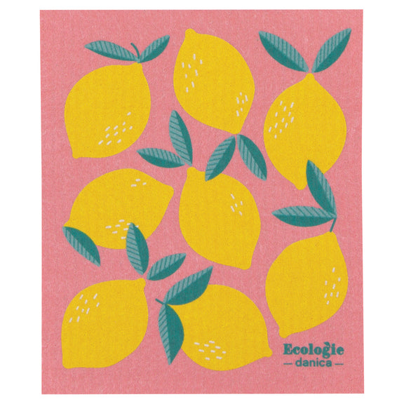 Lemon Swedish Sponge Cloth