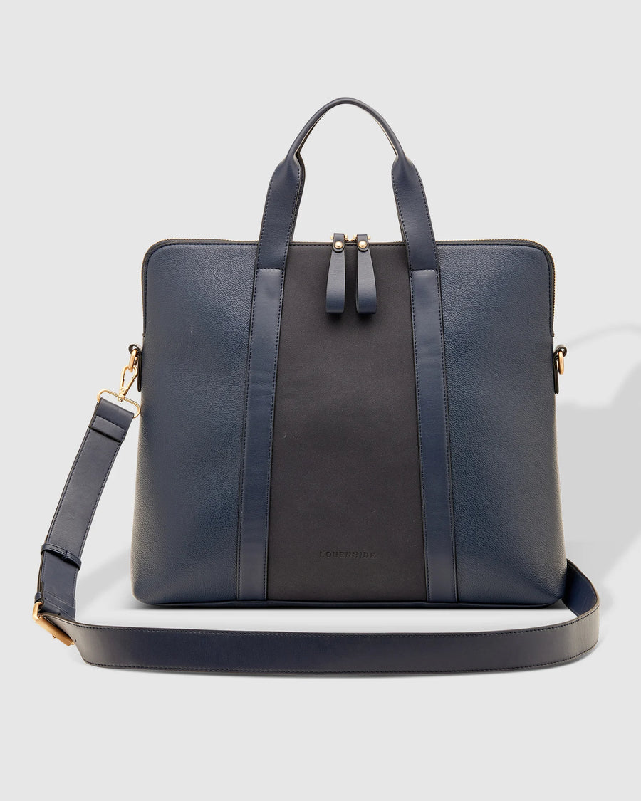 THe Rhodes Suede Laptop Bag