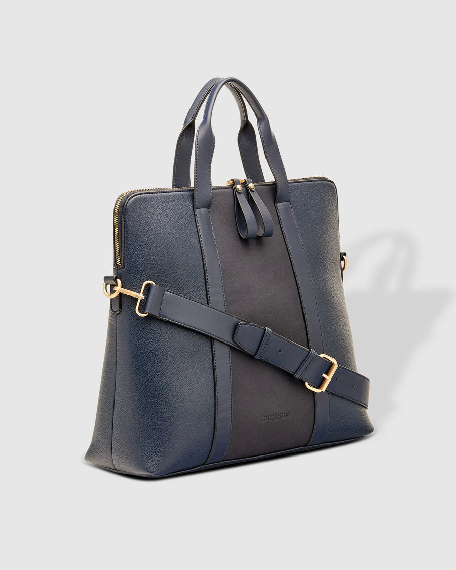 THe Rhodes Suede Laptop Bag