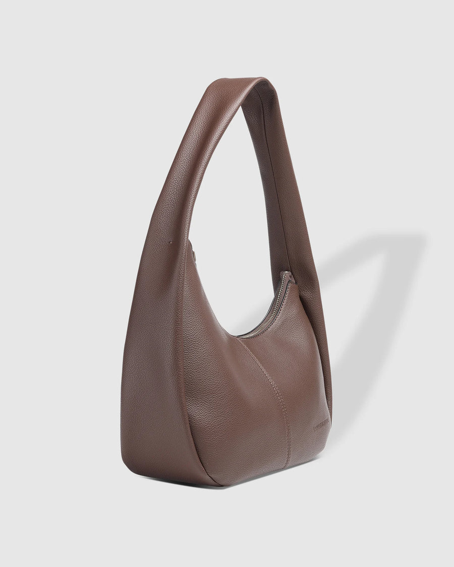 The Capri Shoulder Bag- Chocolate