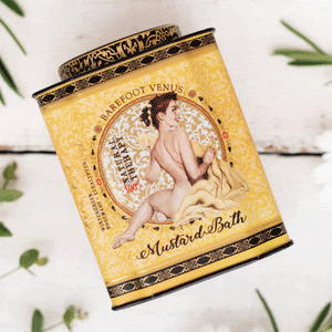 Barefoot Venus Mustard Bath- Tin 480G
