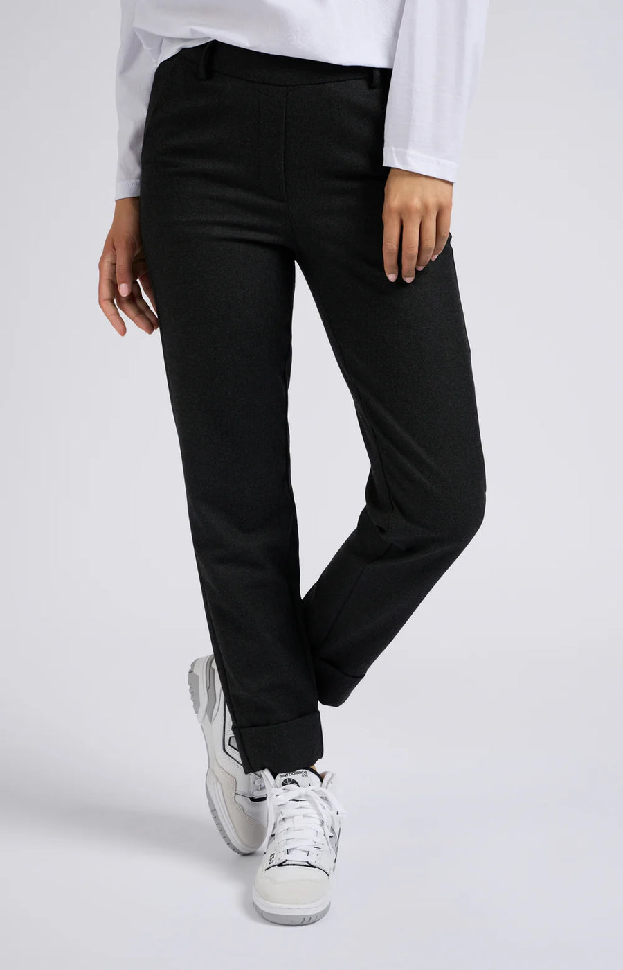 Anthracite Cuffed Pants