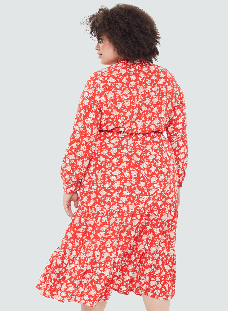 Lover's Lane Floral Dress - Size Inclusive