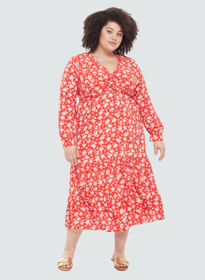 Lover's Lane Floral Dress - Size Inclusive