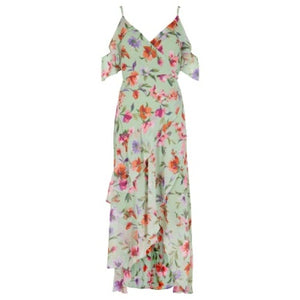 WATERCOLOUR FLORAL DRESS