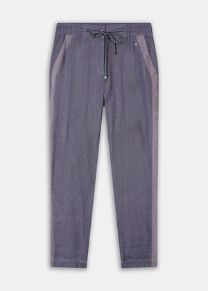 Elba trousers with elastic waistband