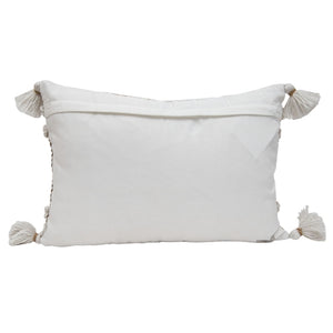 14x22 Hand Woven Laney Pillow Brown