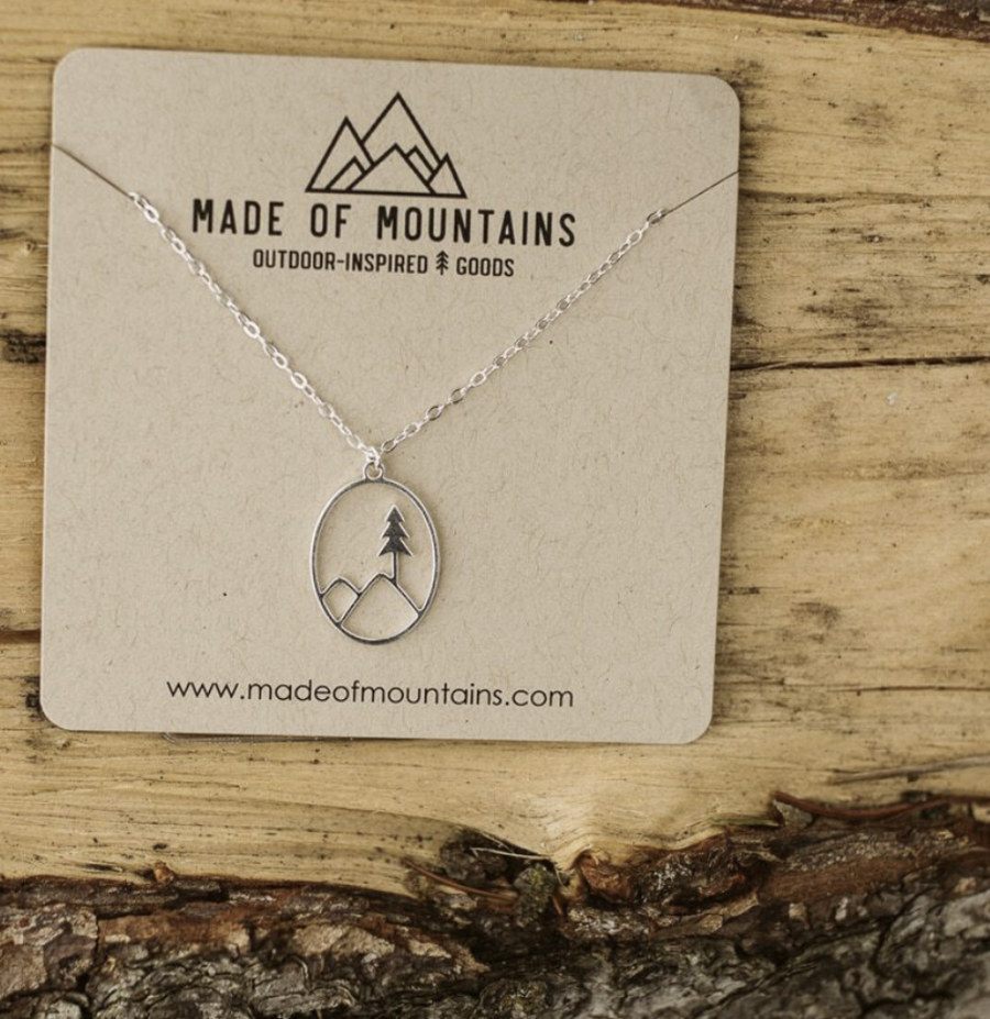 Made of Mountains - Little Pine Necklace