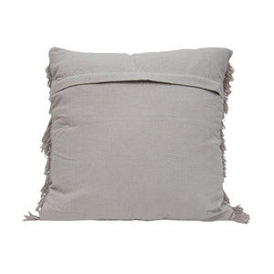 20x20 Hand Woven Wilhelmine Pillow Gray