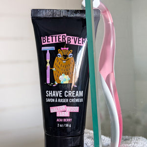 Better B'ver Shave Cream 2 oz tube