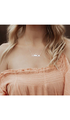 Made of Mountains - Mountain Home Necklace