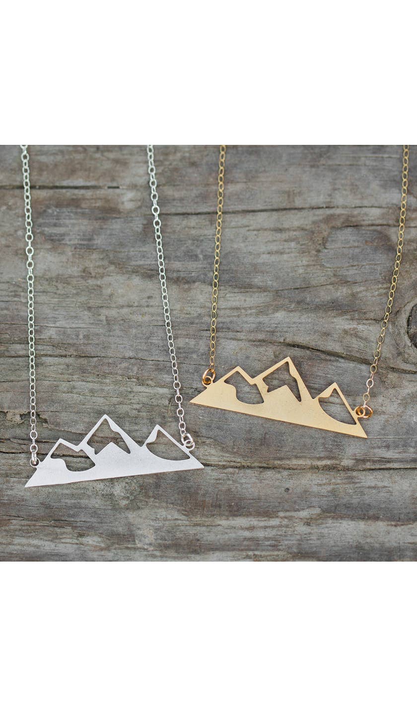 Made of Mountains - Mountain Home Necklace