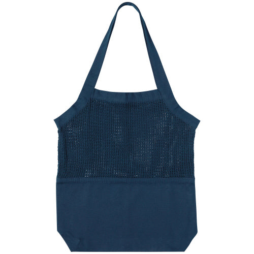 Midnight Blue Mercado Tote Bag