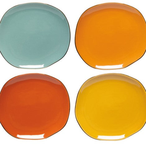 Set of 4 Pebble Plates