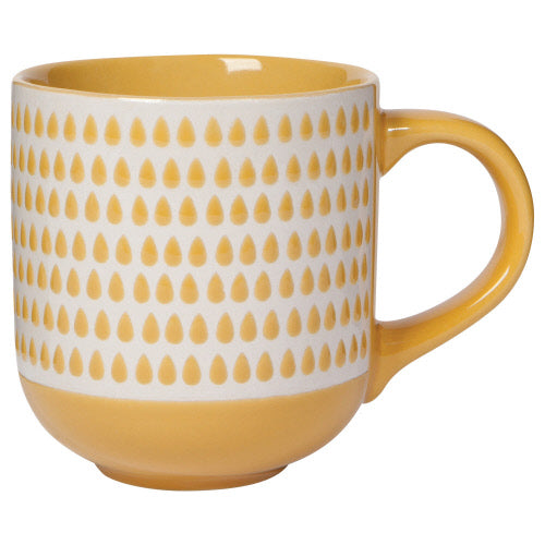 Ochre Cloudburst Mug 14 oz