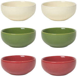 Set of 6 Pinch Bowls